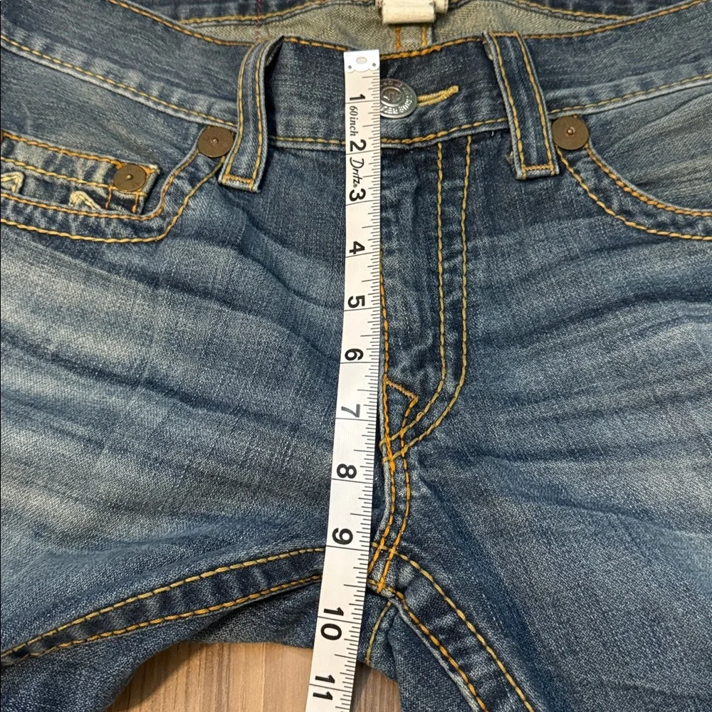 True Religion Vintage Bobby Big T Mens Denim Jeans 33